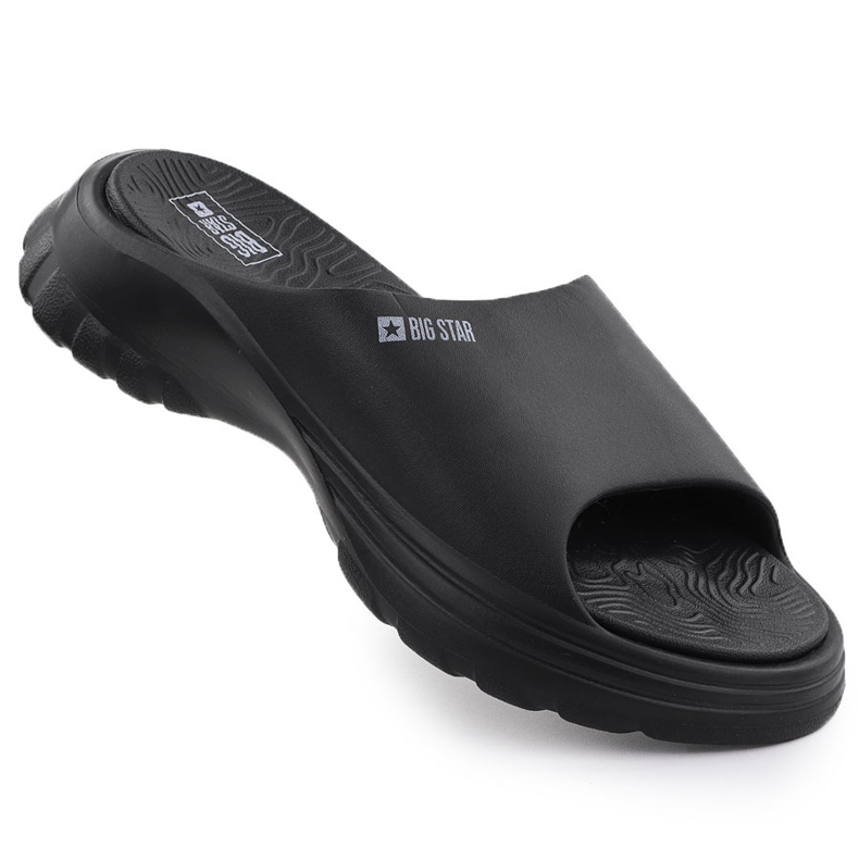 Sports féminins Kapki sur une semelle épaisse noire Big Star RR274A577 le noir