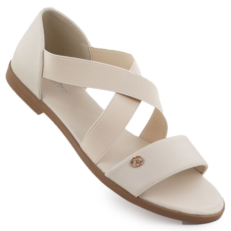 Evento Sandales féminines avec un événement beige 3884 Evento Sandales féminines avec un événement beige 3884
