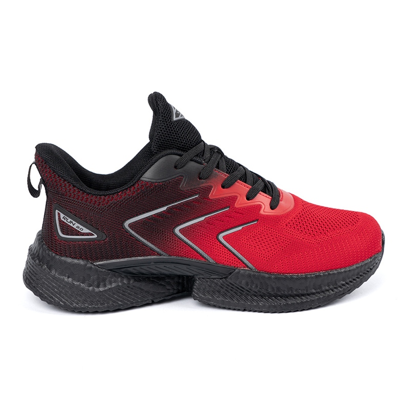 Vico Chaussures de sport noir et rouge