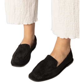 Black Openwork Mandis d'Ekozamsz le noir