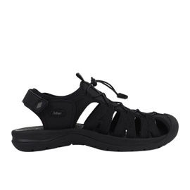 Sandales masculines Lee Cooper LCW-24-03-2313MA Black noir