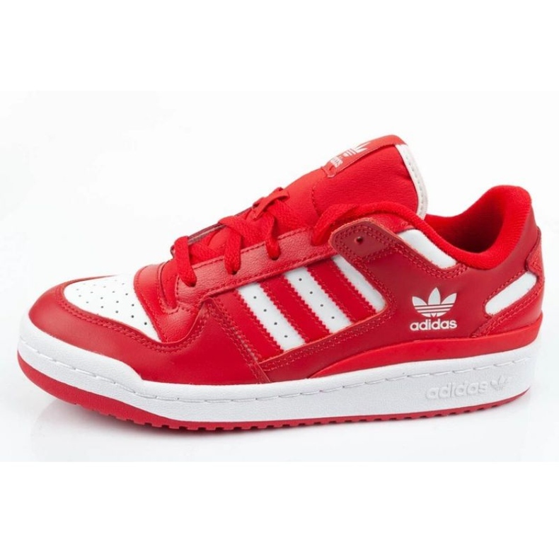 Adidas Forum Low Cl U HQ1495 chaussures de sport rouge