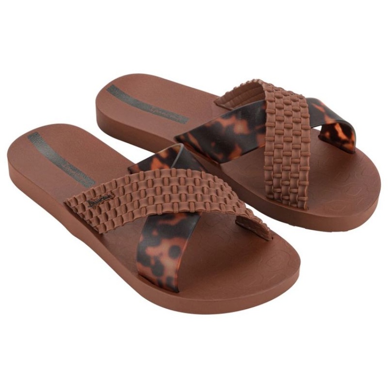 Les tongs des femmes diapositive Ipanema Sense 27214 BD334 brun