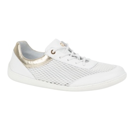 Olivier Barefoot Women's Minimalist Shoes Sneakers 1769pol with White Net blanc