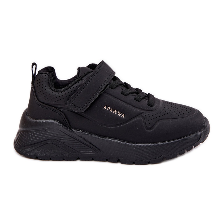 Chaussures de sport léger pour enfants sur la plate-forme noire le noir Chaussures de sport léger pour enfants sur la plate-forme noire le noir