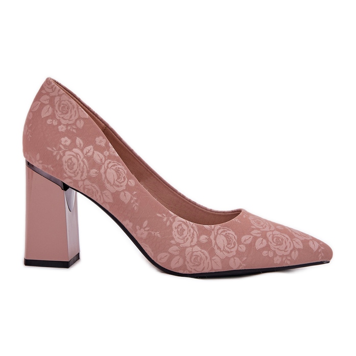 Vinceza Pumps élégants sur le poteau rose Vincez 62223