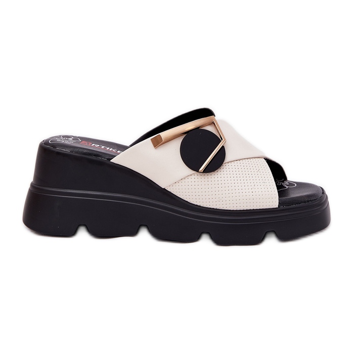 ARTIKER Cales féminines en cuir élégant avec décoration ancienne Artker 56C1585 beige ARTIKER Cales féminines en cuir élégant avec décoration ancienne Artker 56C1585 beige