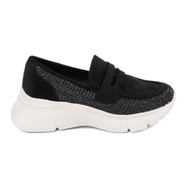 Seastar Chaussures noires sur semelle épaisse