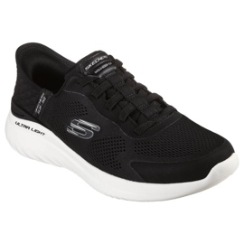 Skechers Slip-inns Bounder 2.0 Chaussures. Émergé 232459-BKW noir