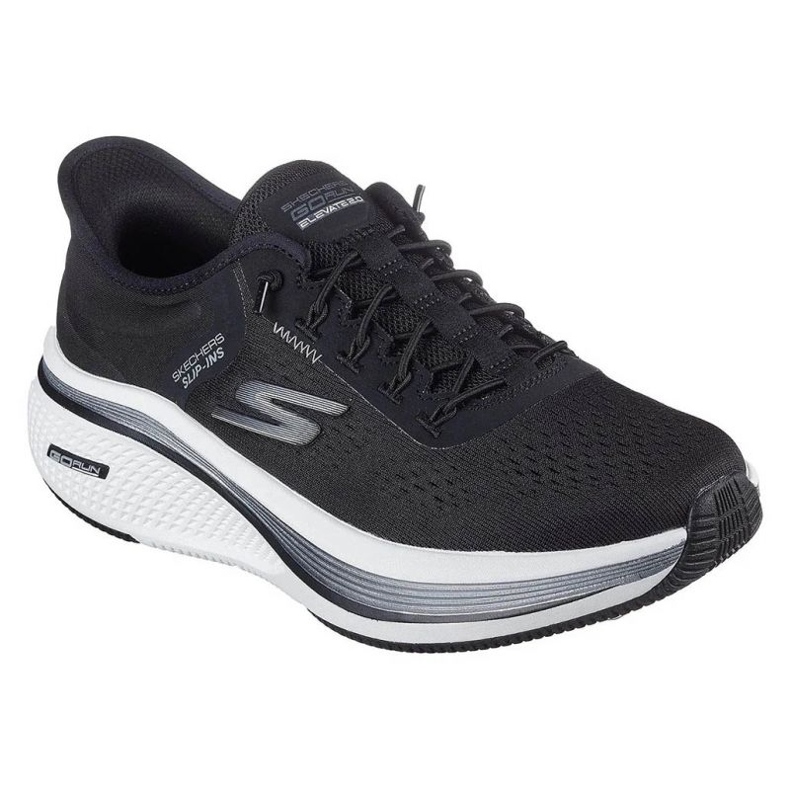 Skechers Slip-InsS va couler les chaussures 129006-BKW 2,0-Banyan le noir