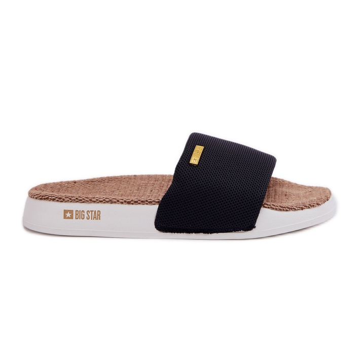 Big Slippers Women Big Star RR274A108 Black le noir