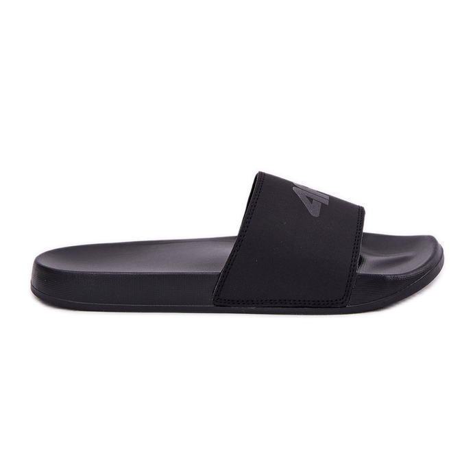 Les tongs masculins 4f 4FRM00FSLIM011-21S Black le noir