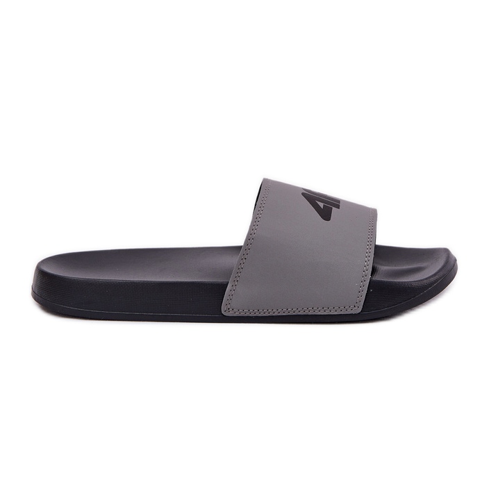 Slippers masculins 4f 4FRMM00FSLIM011-25S Gray gris