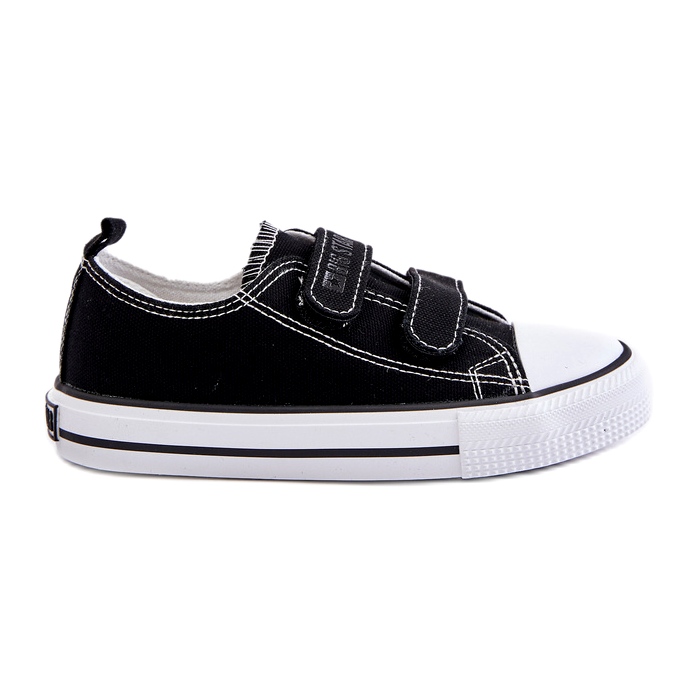 Baskets Velcro Enfant Big Star OO374008 Noir le noir