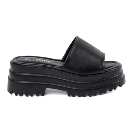 Seastar Chaussons compensés noirs