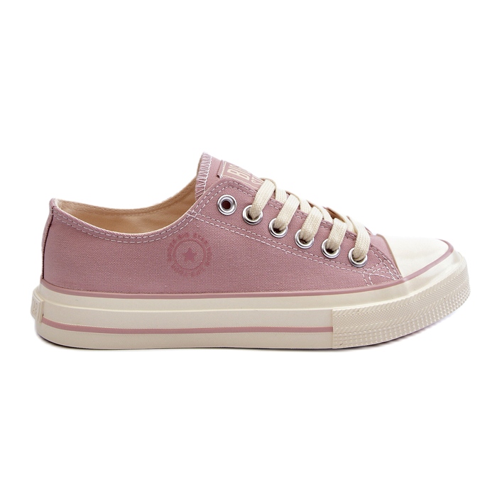 Baskets basses femme Big Star NN274270 rose