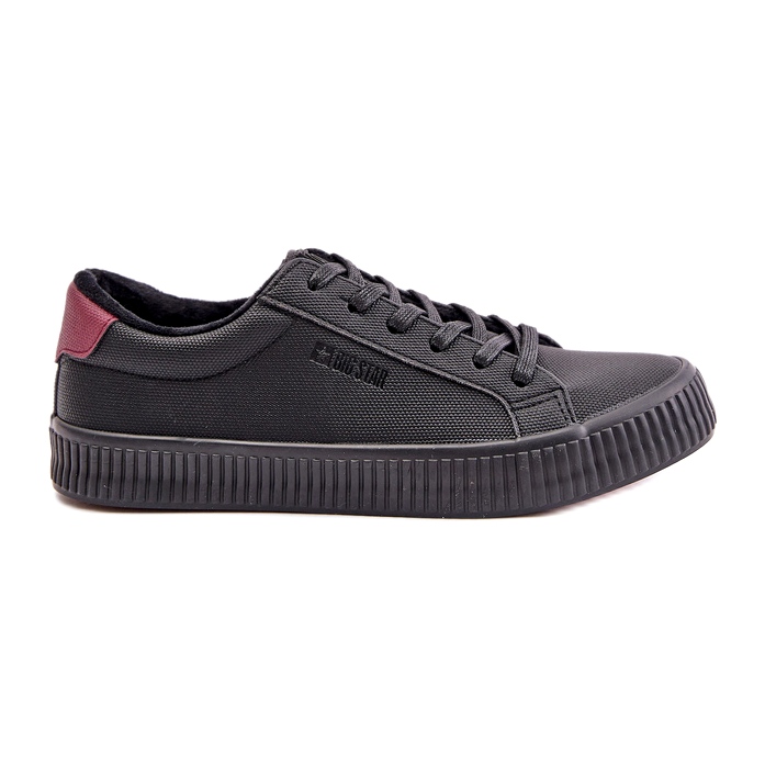 Sneakers isolés pour femmes Big Star OO274A462 Black le noir
