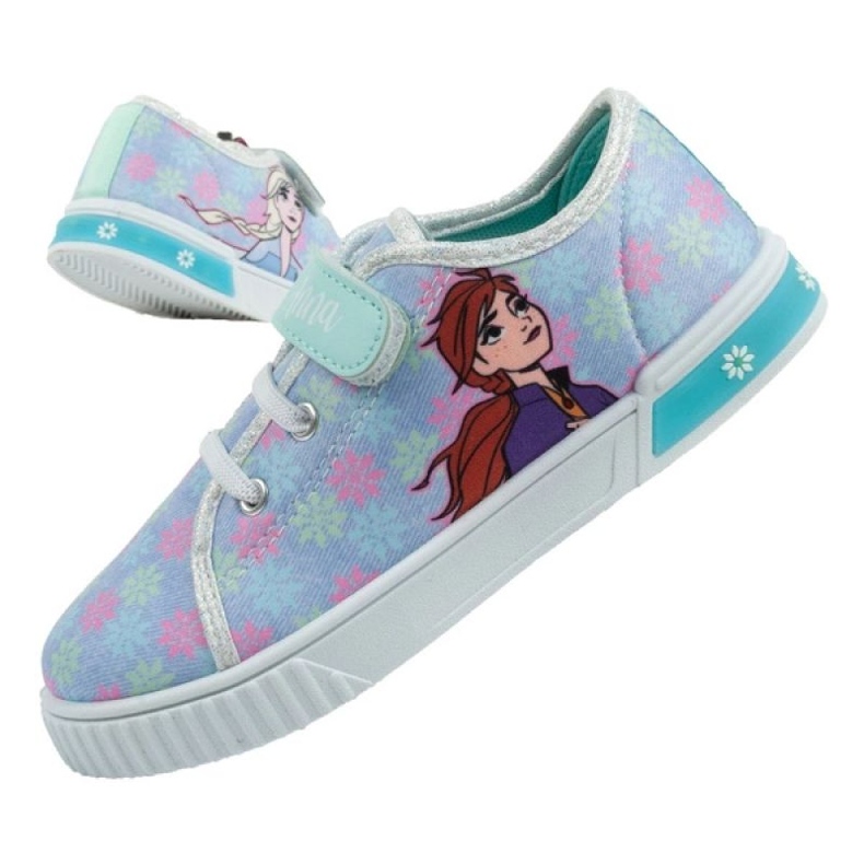 Leomil FZ014635 Chaussures Sneakers Motif du pays de la glace bleu