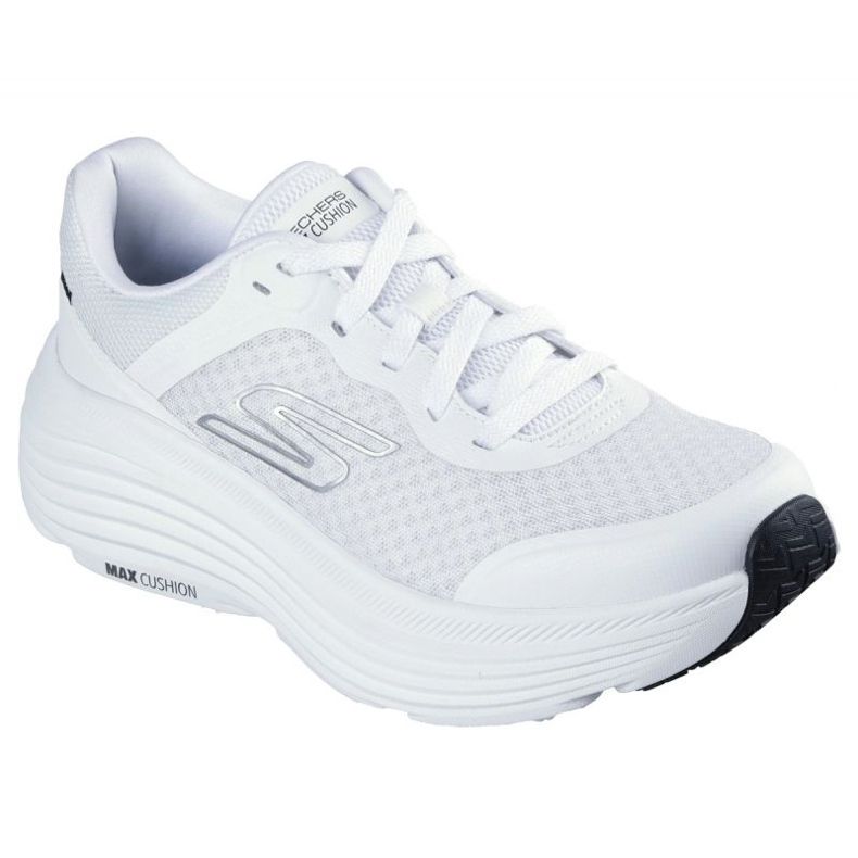 Chaussures de course skechers 129470 wbk białe blanche