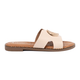 Seastar Rabats légers avec une décoration dorée beige