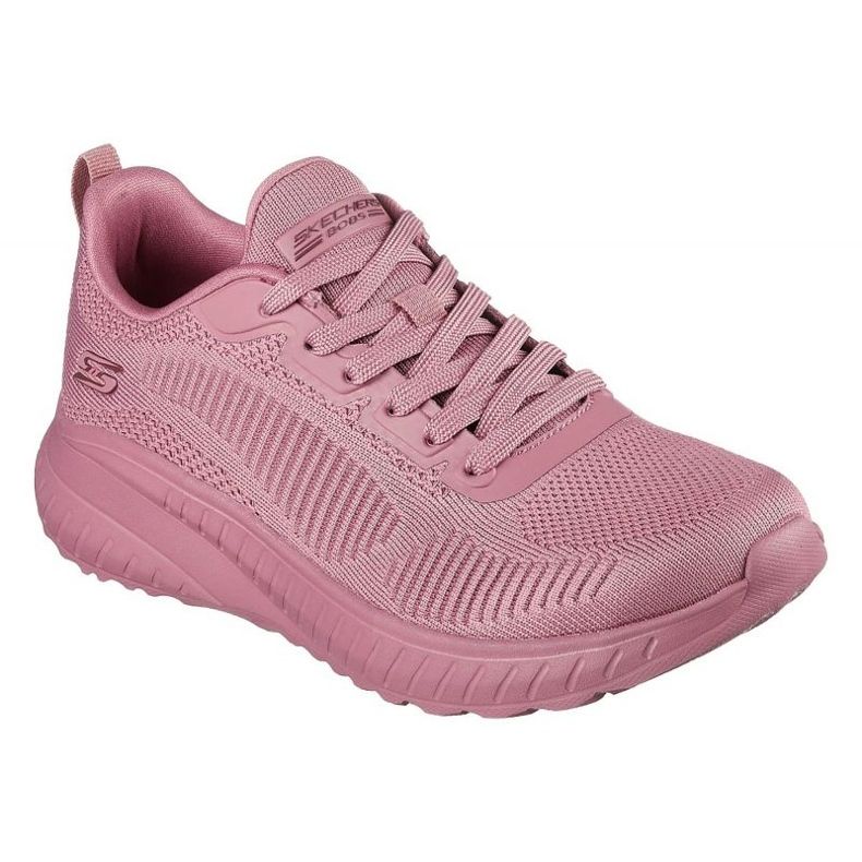 Skechers Bobs Squad Chaos-Face Off 117209-ras chaussures rose