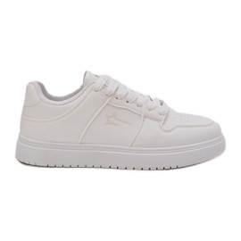 Sneakers féminins Big Star RR274A241 Système blanc Hi-Poly System blanche