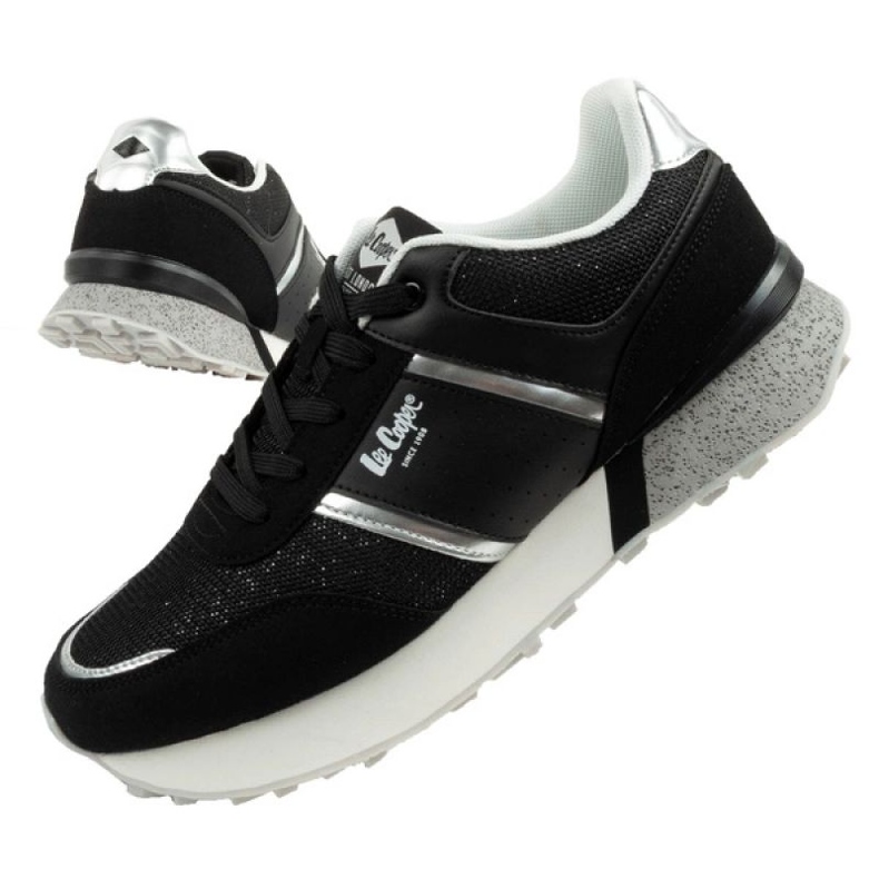 Chaussures de sport pour femmes Lee Cooper LCW-25-03-3372L le noir