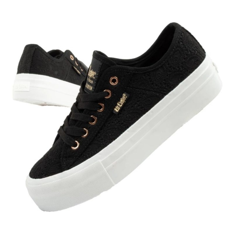 Chaussures Lee Cooper Canvas LCW-25-31-3439L le noir Chaussures Lee Cooper Canvas LCW-25-31-3439L le noir