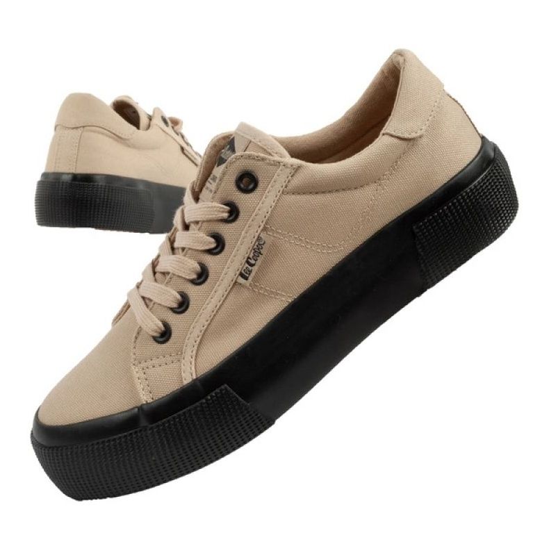 Chaussures Lee Cooper Canvas Lady LCW-24-31-2721L beige Chaussures Lee Cooper Canvas Lady LCW-24-31-2721L beige