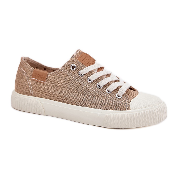 Sneakers matériels des femmes Big Star RR274795 Beige