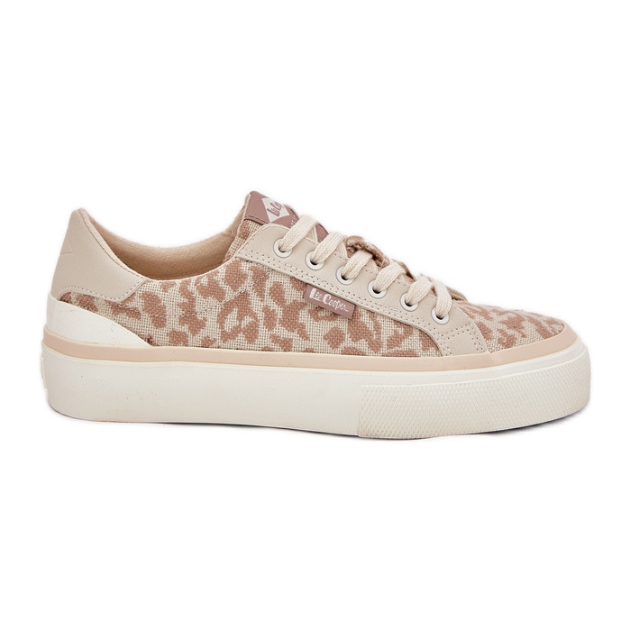 Sneakers féminins bas Lee Cooper LCW-25-02-3330L BEIGE