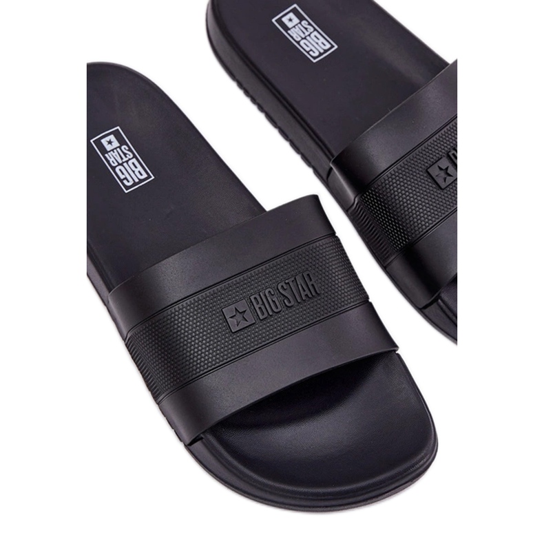 Big Star RR174A046 Flops en mousse pour hommes le noir