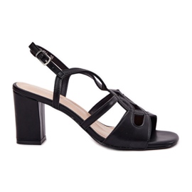 Sandales à thèmes hautes pour femmes Sergio Leone Sk884 Black noir