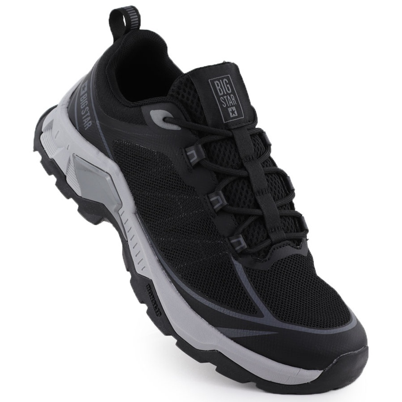 Big Big Star masculine RR174012 Chaussures de sport pour hommes le noir