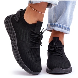 Slip pour femmes -up Black Sports Chaussures le noir Slip pour femmes -up Black Sports Chaussures le noir