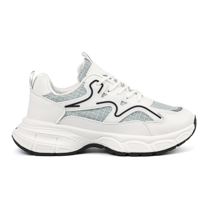 Shelvt Baskets blanches et vertes avec inserts décoratifs