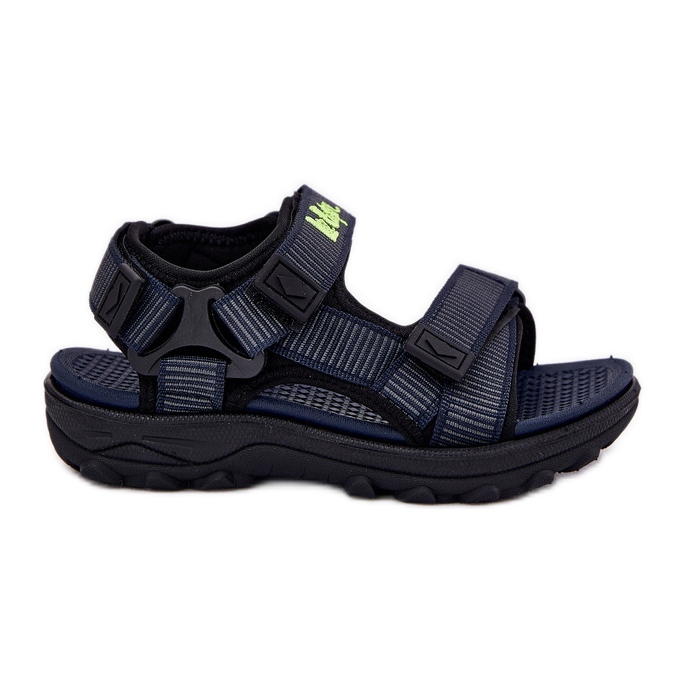 Sandales pour enfants Lee Cooper LCW-25-34-3569k bleu marine