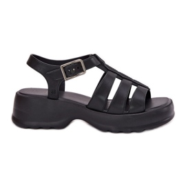 Sandales féminines parfumées zaxy rr285117 noir