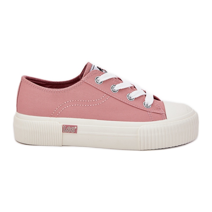 Sneakers pour femmes sur la plate-forme Lee Isla C Femmes Low 50251001 Pink rose