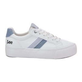 Sneakers féminins Lee Layla Femmes Low 50251003 White blanche