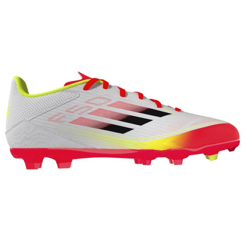 Chaussures Adidas F50 League FG / MG IE3747 blanche Chaussures Adidas F50 League FG / MG IE3747 blanche