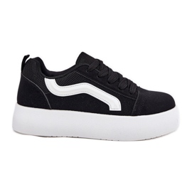 Inna Baskets à plateforme pour femmes noires