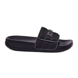 Big Star Men's Big Star RR174A043 Black Flip -flops noir