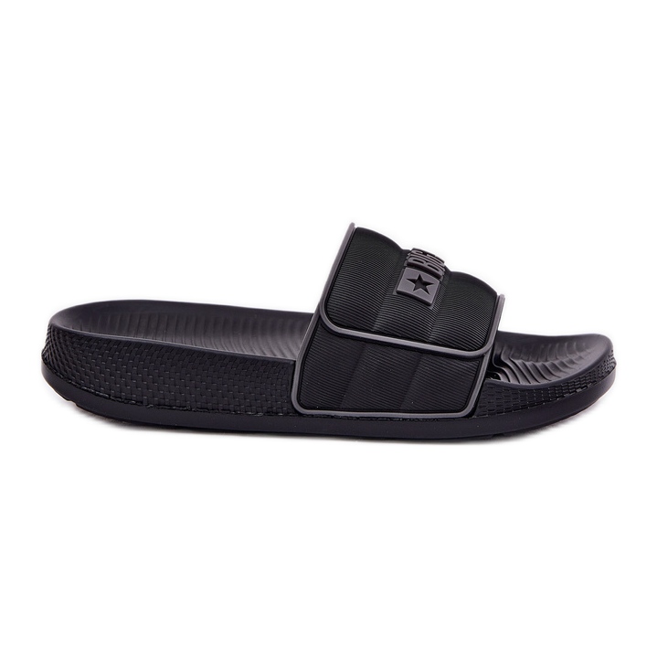 Big Star Men's Big Star RR174A043 Black Flip -flops le noir
