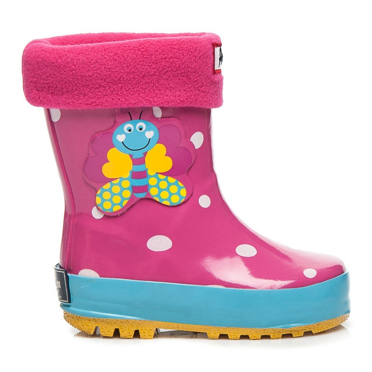 American Club Wellies papillon rose American Club Wellies papillon rose