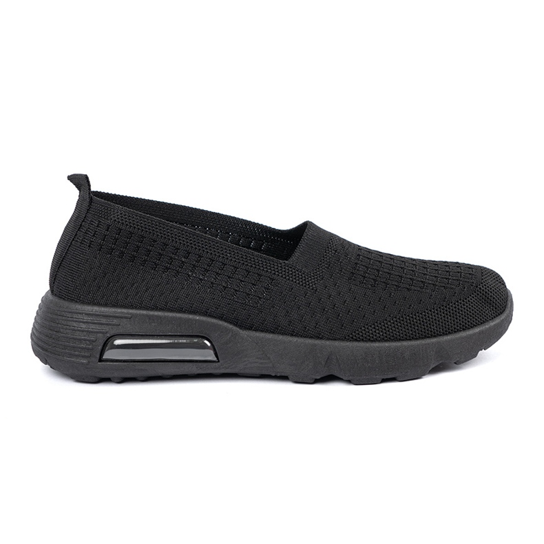 Shelvt Chaussures de sport pour femmes confortables le noir