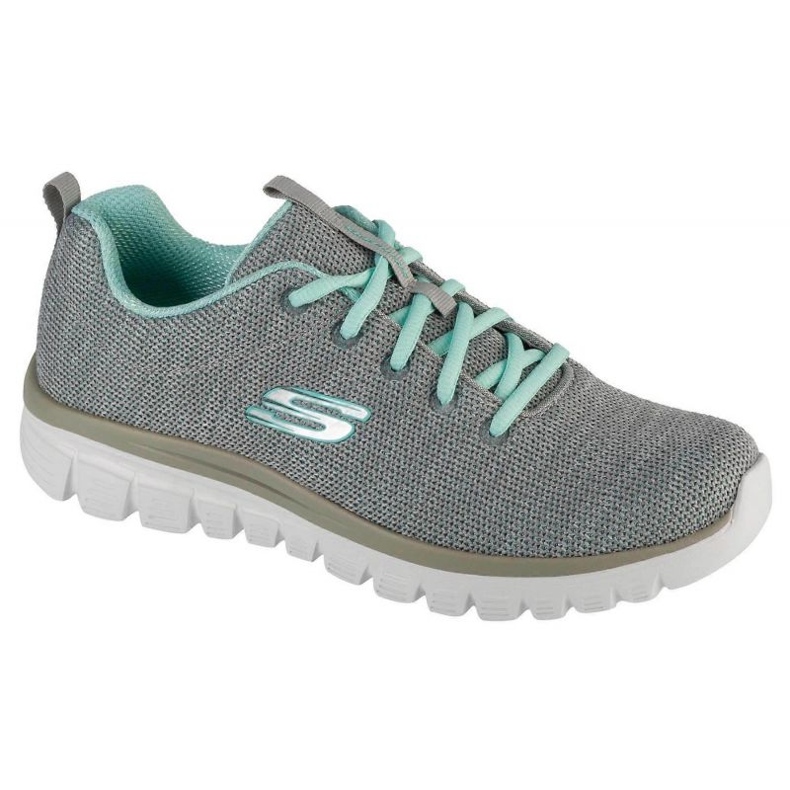 Skechers Twisted Fortune Shoes 12614-gymn gris