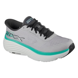 Chaussures de course Skechers MAX EMPROSSIONNANT gris Chaussures de course Skechers MAX EMPROSSIONNANT gris