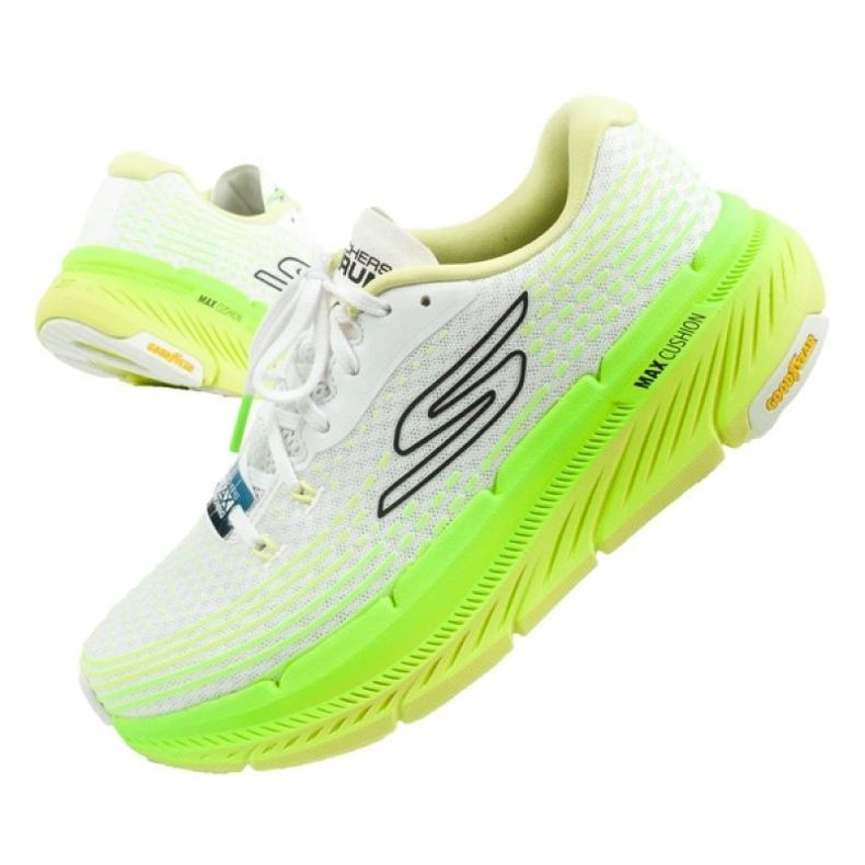 Chaussures de course skechers max amortissant Premier 220835 / WLM blanche
