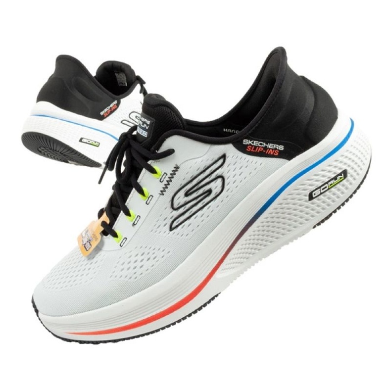Skechers va couler les chaussures 220853 / wmlt blanche